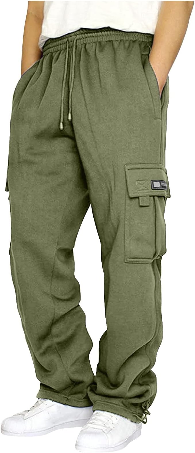 Men's Athletic Running Pants Active Lightweight Workout Joggers Quick Dry Gym Loose Fit Sweatpants with Pockets