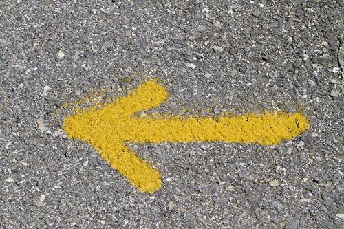 Image of Rust-Oleum 2545838-6PK Professional Inverted Marking Spray Paint, Caution Yellow, 15 Ounce (Pack of 6)