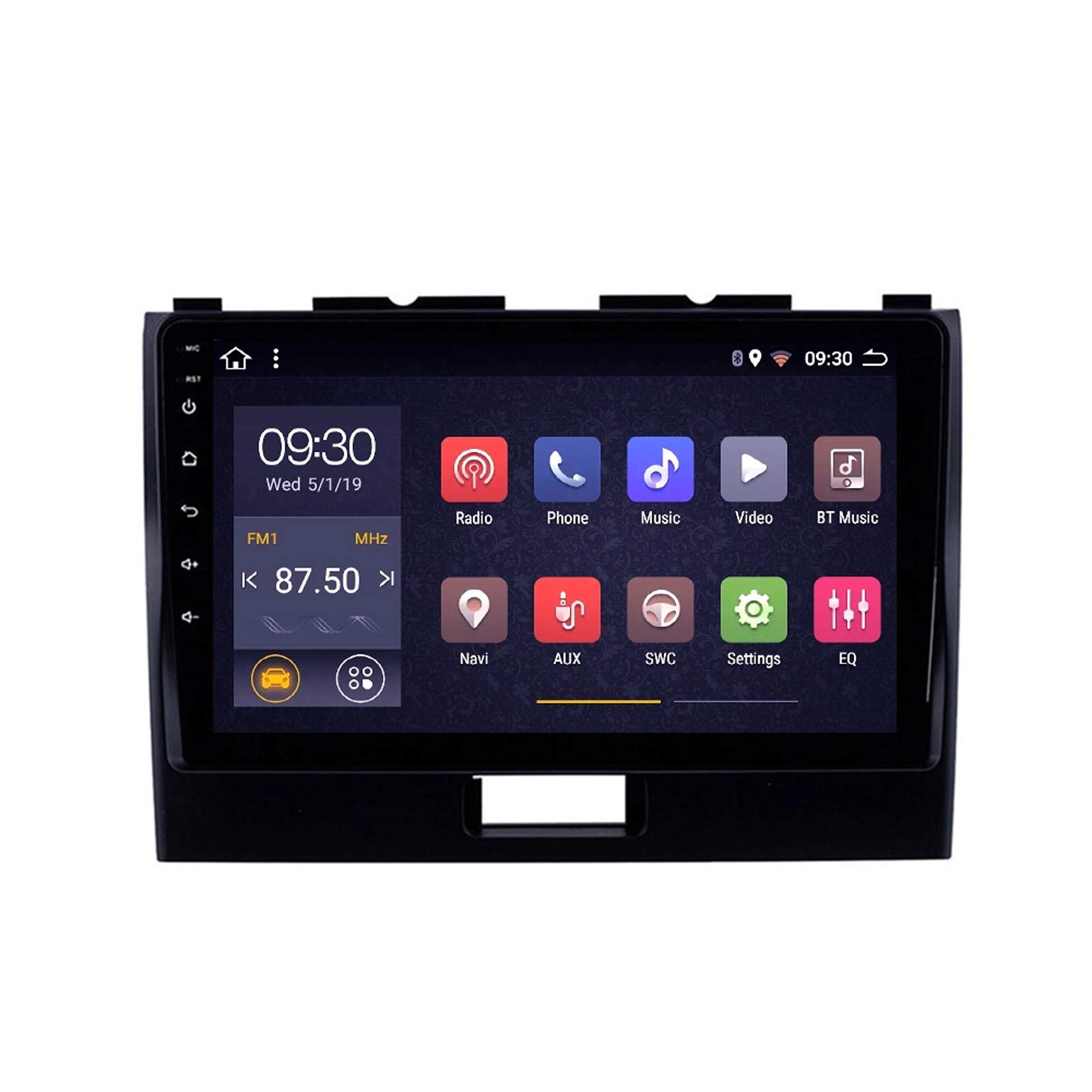 HBWZ Android 10.0 Car Stereo Sat Nav Radio for Suzuki Wagon R 2010-2018 GPS Navigation 9''Head Unit Touchscreen MP5 Multimedia Player Video Receiver with 4G WiFi SWC Carplay