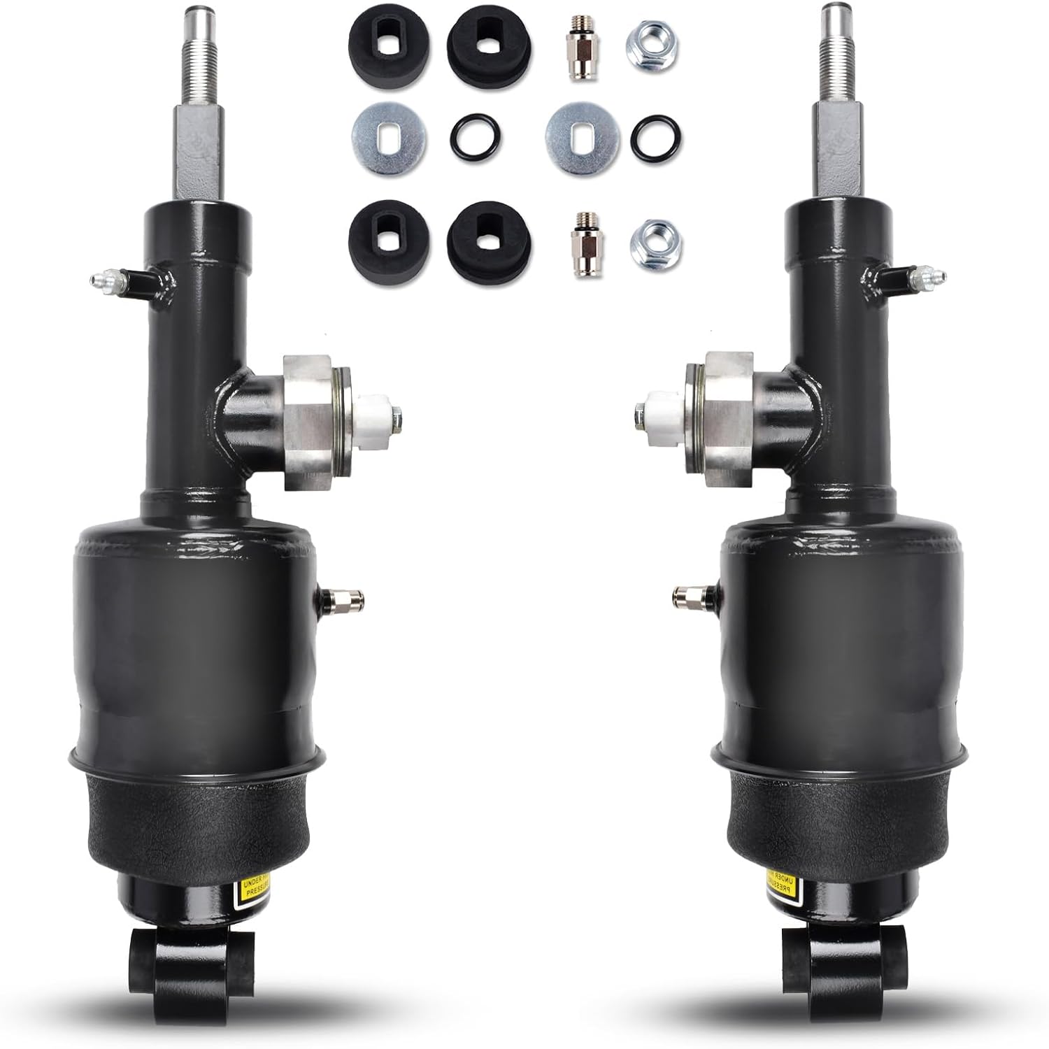Rear Air Shock Absorber with Hydraulic Fit for Infiniti QX80 2013-2023, for Infiniti QX56 2010-2013 Pair Rear Strut Assembly Replaces 56211-1LA4A, E6211-1LA7A, 56210-1LA4A, E6210-1LA7A