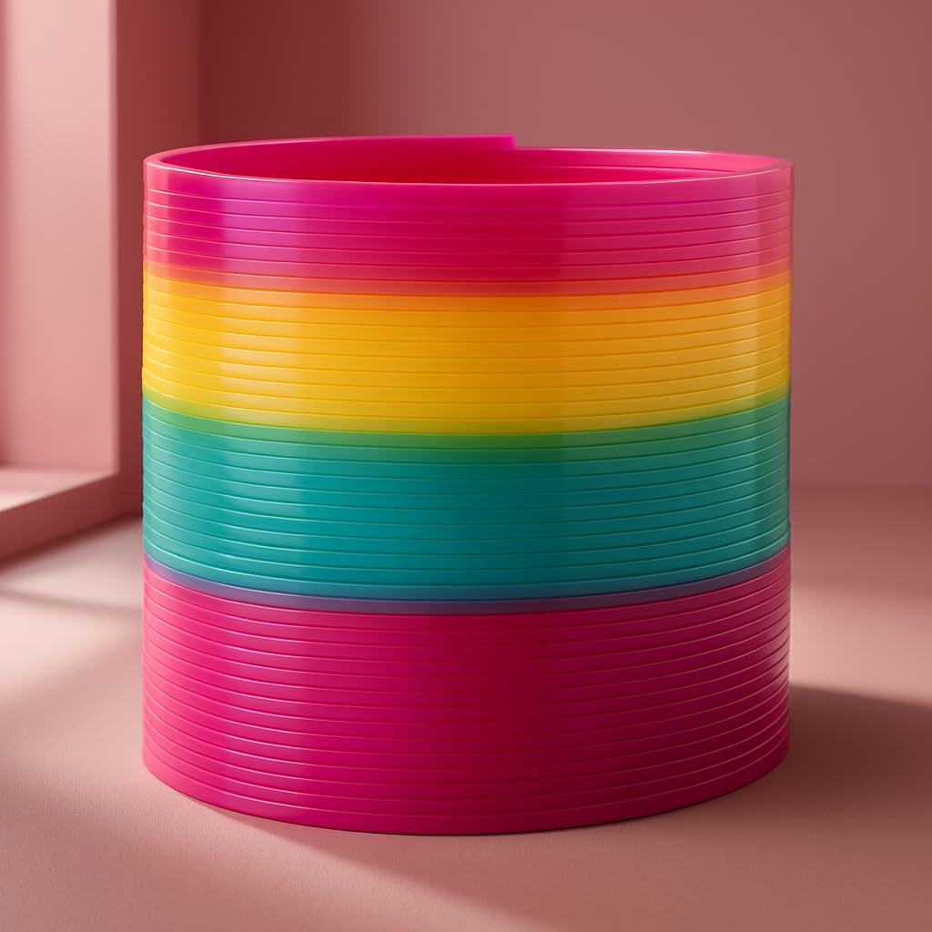 The Original Rainbow Spring Toy, Large Size, for Girls & Boys of All Ages