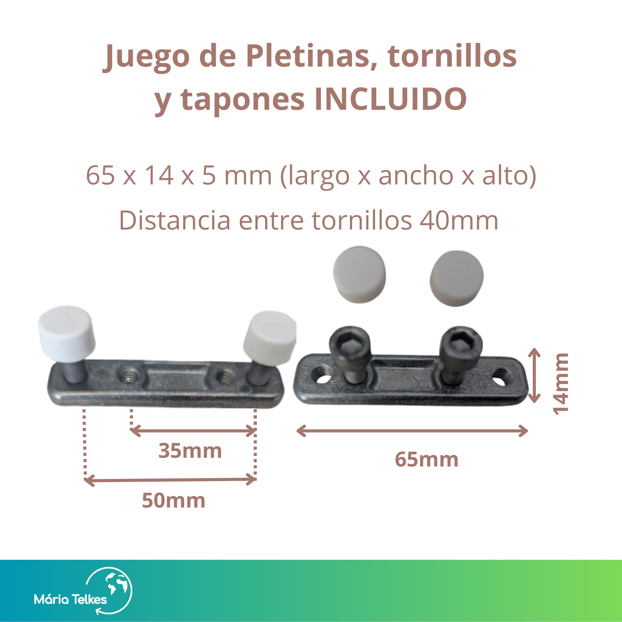 Juego Brazos de Toldo Blanco Punto Recto 100 centímetros | Brazos para Pared Ventana Balcón Exterior | Recambio Resistente | Toldo Aluminio Lacado Alta Durabilidad (100 Cm, Blanco)