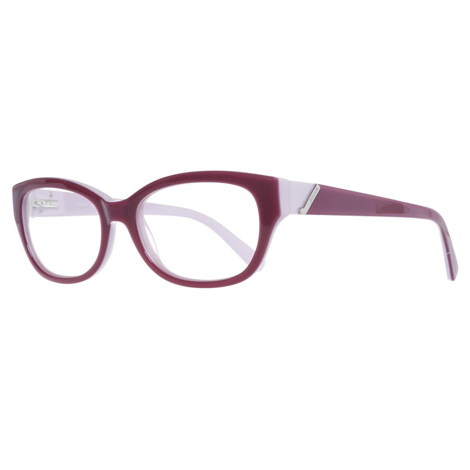 JC0537/V 071 Maroon Oval Optical Frames