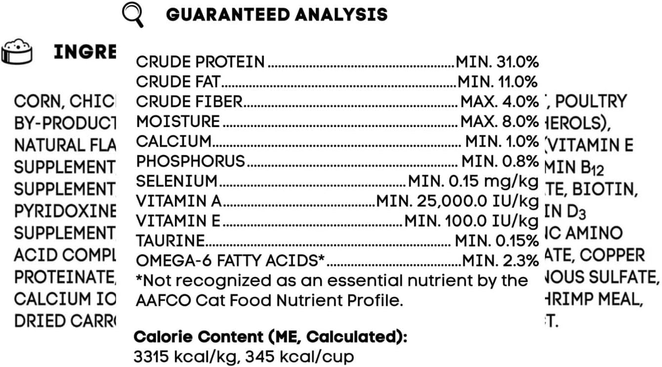 Special Kitty Gourmet Formula Seafood Blend Dry Cat Food, 16 lb Bag, with 7 Seafood Flavors, Complete & Balanced Nutrition