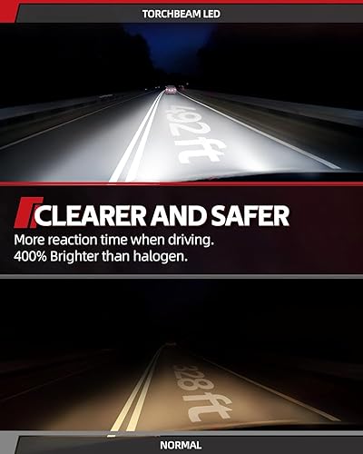 Vista 61 de Torchbeam D2S D2R Bombillas HID de xenón para faros delanteros, 35 W, 7600 lúmenes, 8000 K, azul hielo, bombilla de repuesto de haz alto y bajo