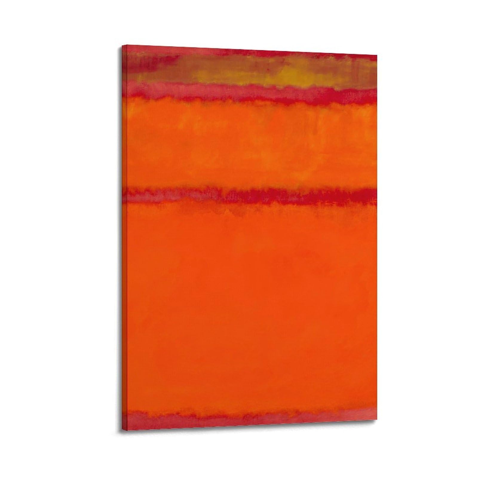 Toile murale Mark Rothko Orange impression haute définition - 6
