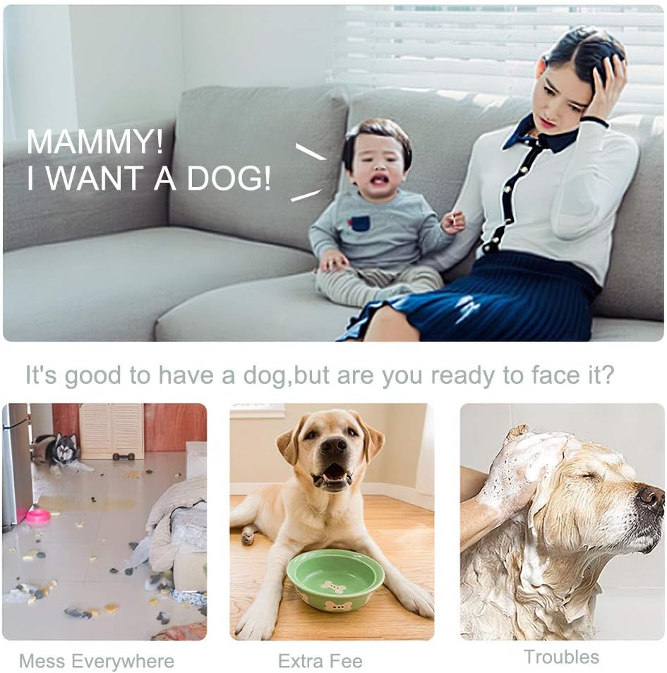 GoolRC Electronic Pets Robot Dog Stunt Dog Voice Command Programmable Touch-Sense Music Song for Birthday