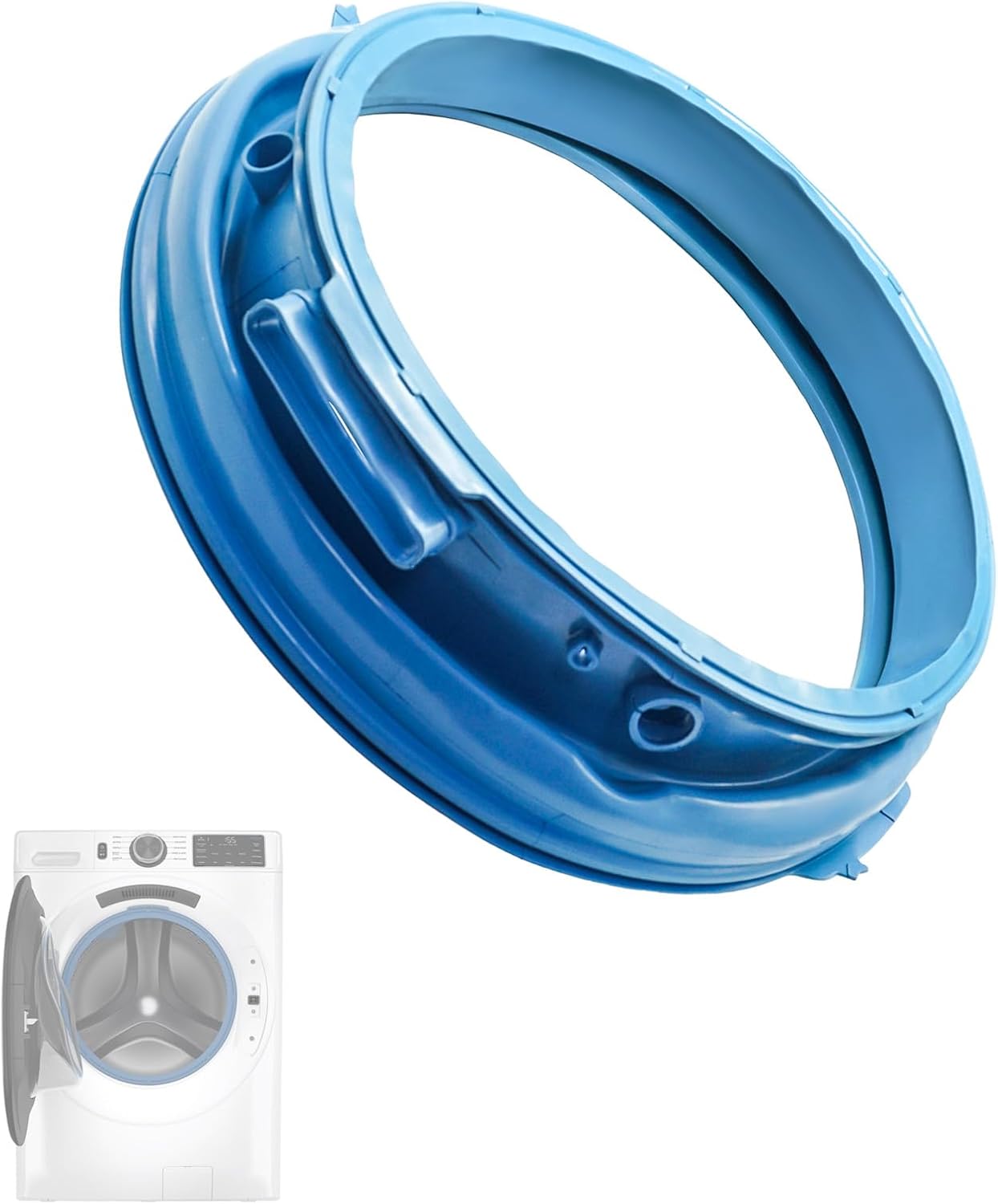 WH05X29521 Fits For GE Front Load Washer Rubber Seal,Washer Door Gasket For GFW550SSN0WW,GFW550SSN2WW,GFW550SSN5WW,GFW550SSN1WW,GFW550SPR5RS,GFW550SPN0DG,GFW550SPR4RS,GFW550SSN4WW,GFW550SSN3WW Etc