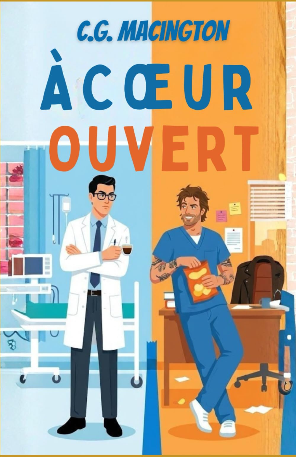 À Cœur Ouvert: Romance MM Médicale Enemies to Lovers (Urgences St. Jude)