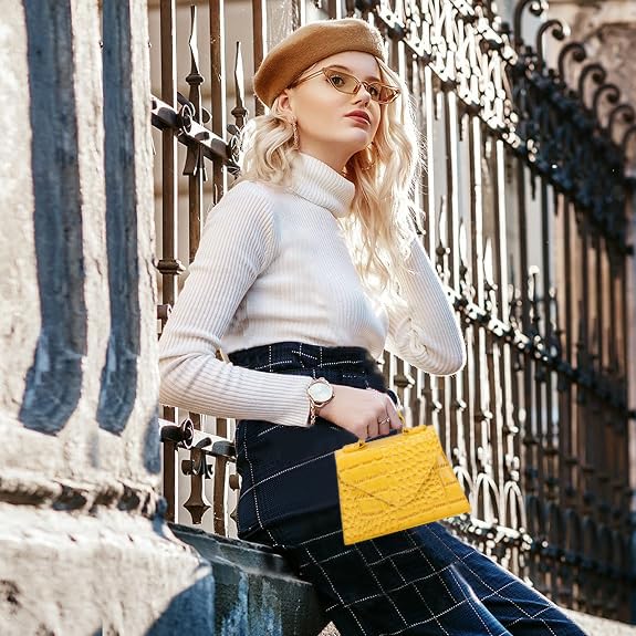 Image of Women's Summer Mini Crossbody Bags, Top Handle Clutch Handbag, Trendy Cute Purse