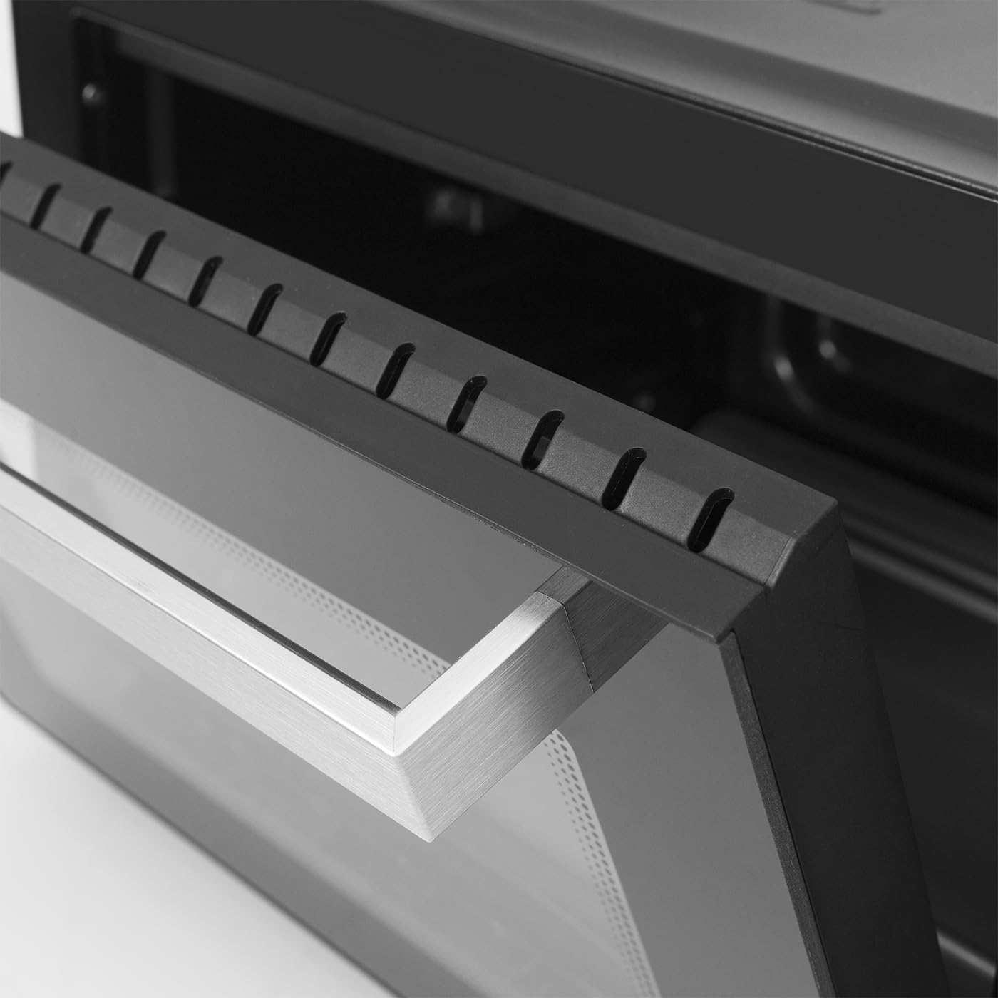 CASO TO26 Design Backofen Heißluft Drehspieß mit Motor Ober- und Unterhitze Mini-Backofen inkl. Pizzastein
