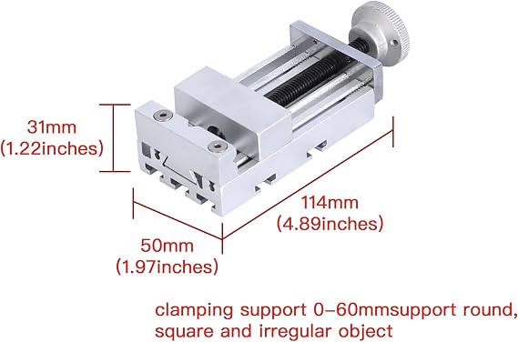 ele ELEOPTION Metal Mini Milling Machine DIY Tool Benchtop Wood Lathe Woodworking for Hobby Science Education Modelmaking AC100V~240V