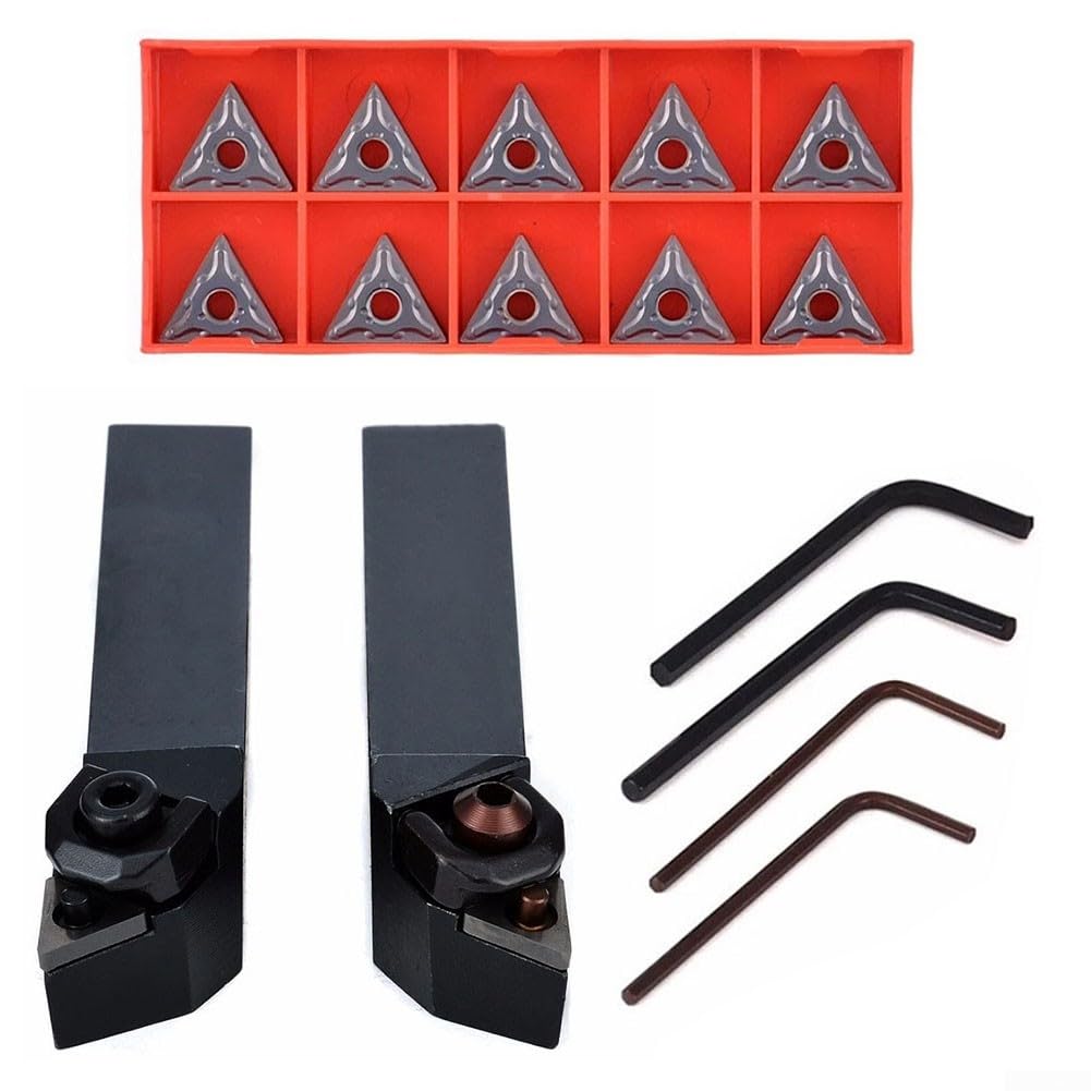 Set portautensili WTJNR2020K16 WTJNL2020K16 inserti carburo TNMG160408 per tornio CNC