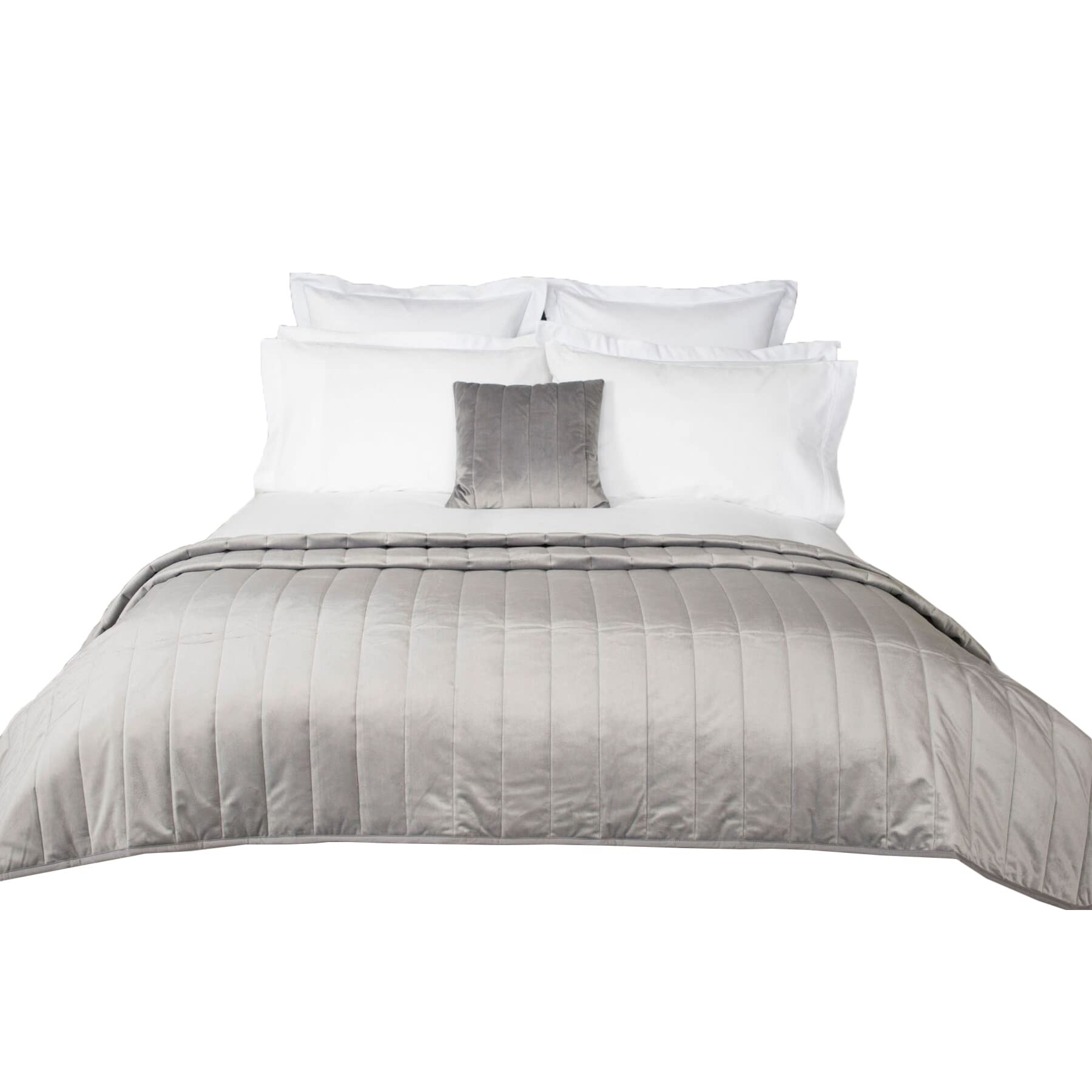Belledorm Verona Throw Blanket (200cm x 150cm) (Charcoal)