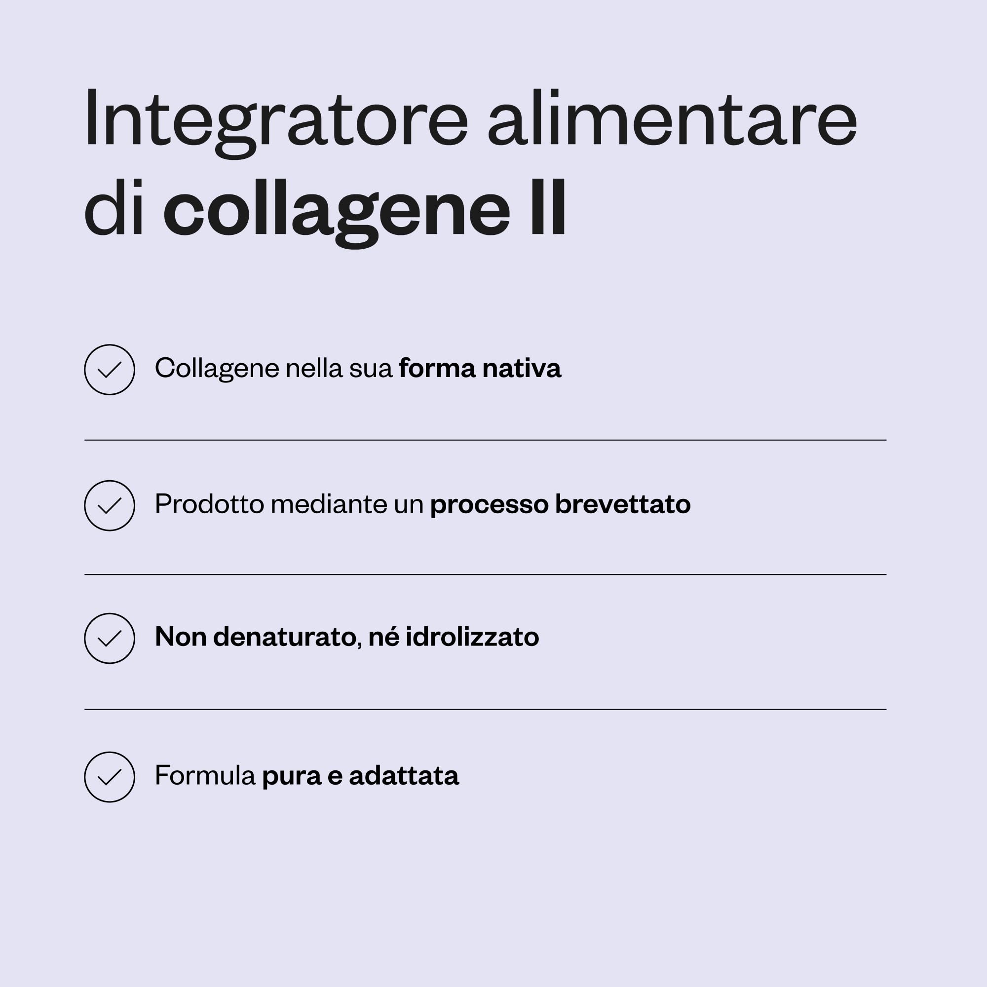 UC II Collagen (tipo 2) - Mobilità articolare - Senza glutine - SuperSmart | Forma di collagene di tipo 2 non denaturato - Salute delle ossa e dei muscoli - Combatte la diminuzione del collagene
