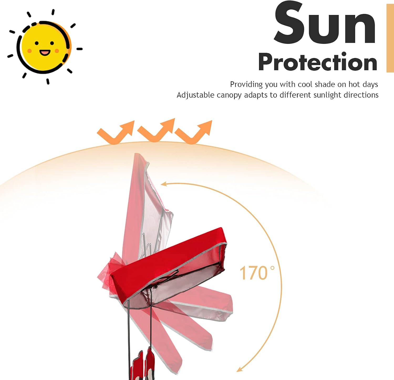 Two people sitting comfortably on the DORTALA Double Camping Chair on a wooden deck overlooking the ocean