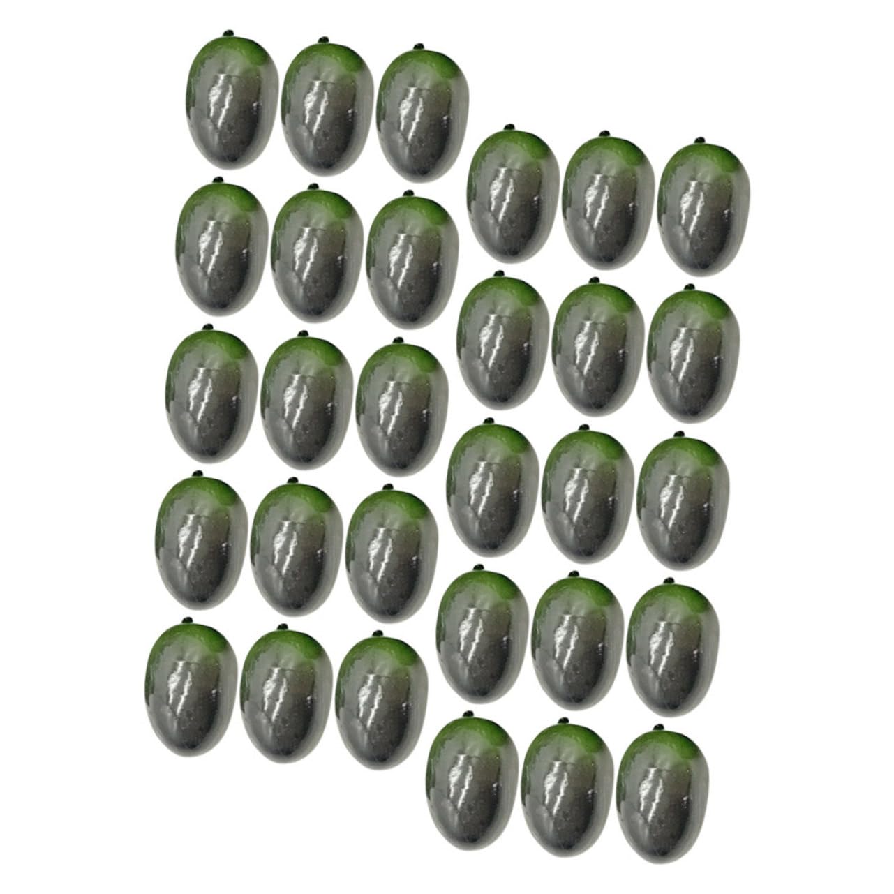 Alipis 150piezas Decoración Artificial De Aceitunas Imitaciones De Frutas para Hogar Centro De Mesa Accesorios De Fotografía y Manualidades
