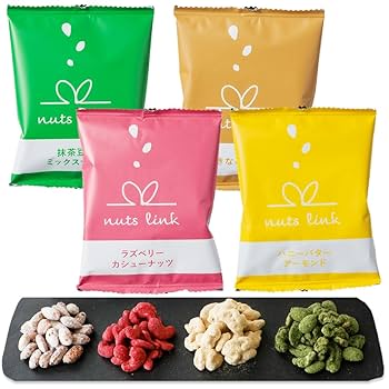 ピーナッツ様 リクエスト 4点 まとめ商品 Amazon.co.jp: 小分け4種ミックスナッツ 約2kg (20g×約100袋