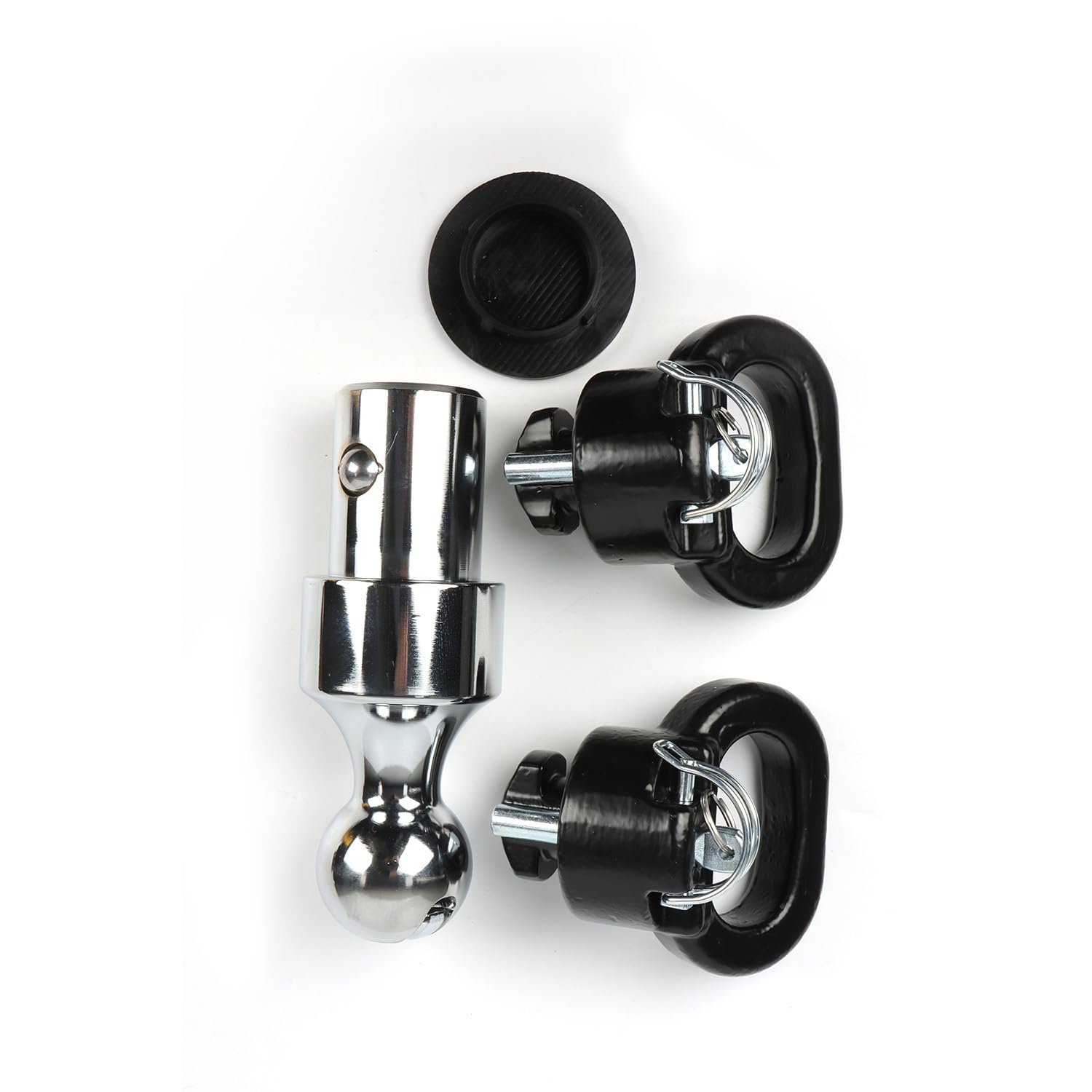 82216057AC Gooseneck Hitch Ball Kit 38K 2-5/16'', Suitable for RAM 2500 3500 2013-2024, Gooseneck Ball with 2 Chain Anchors Set # 82216057AA 82216057AB 82213632 60638 60618 60601 60617