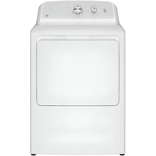 GE 7.2 cu. ft. Vented Electric Dryer in White with Auto Dry and 120ft Venting GTD38EASWWS