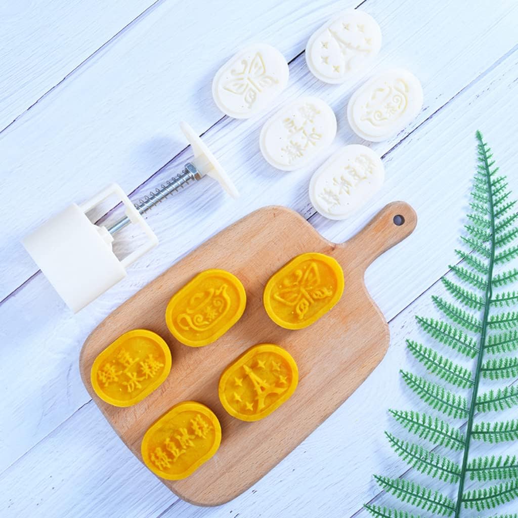Holiday Festival Dessert Maker Peach Shape Dessert Cookie Hand Press Cookie Cutter Hand Pressure
