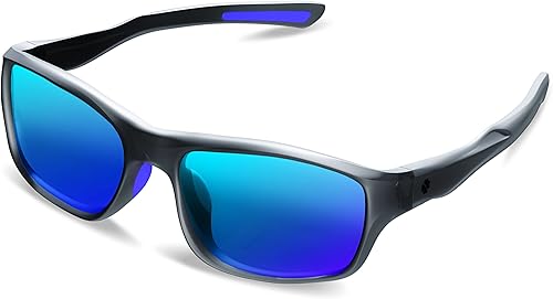 Gafas de sol deportivas polarizadas para hombres y mujeres, pesca, correr, ciclismo, béisbol, caza, conducción, correa flotante, lentes UV400