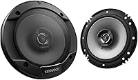 Kenwood KFC-1666S 6.5" 300W Peak 2-Way Coaxial Car Speakers with Sound Field Enhancer - Pair
