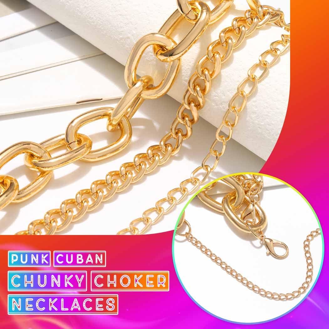 CLOACE Gold Chunky Necklace Cuban Link Chain for women - Image 4