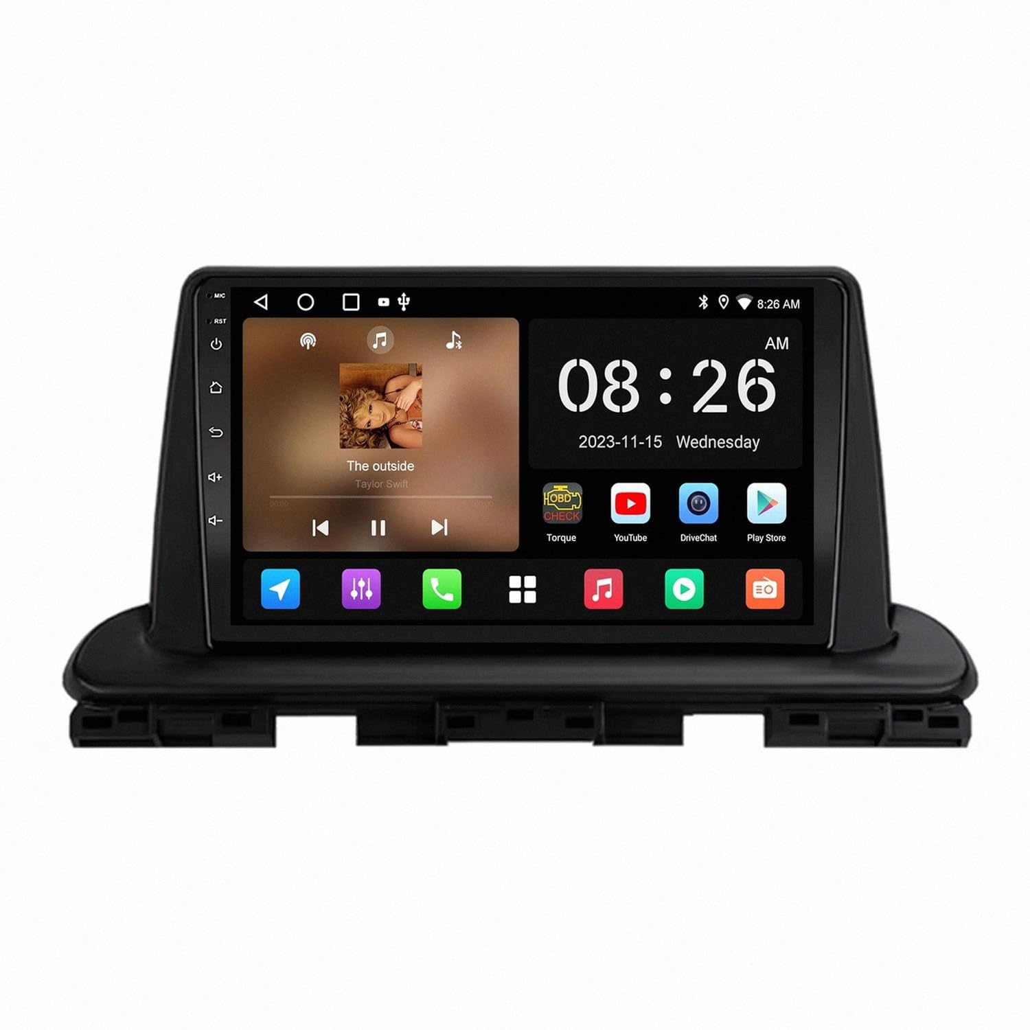Radio coche 2 DIN para Nissan Note 2005-2012 con navegación GPS y pantalla táctil Incell 8