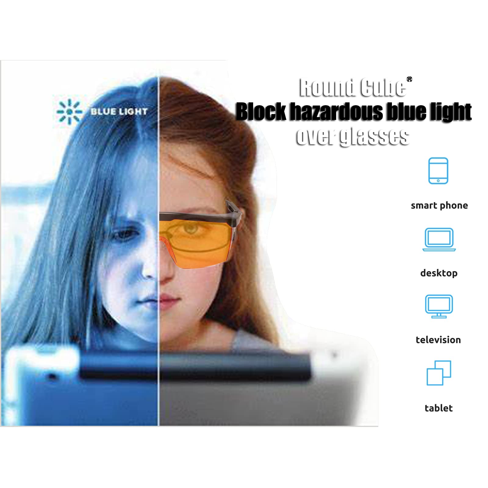 Buy Professional UV Light Blocking Glasses for Blue Light & UV