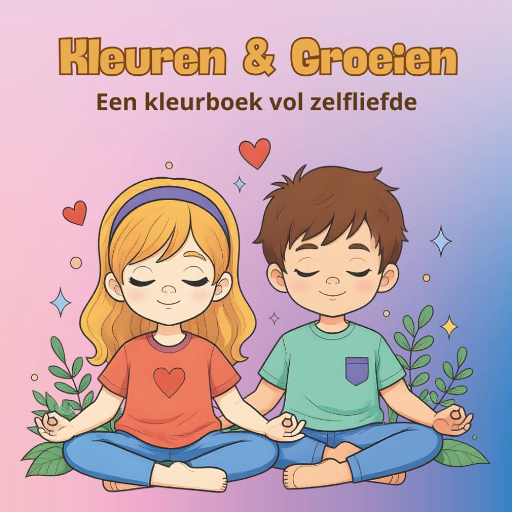 Kleuren & Groeien: Een kleurboek vol zelfliefde