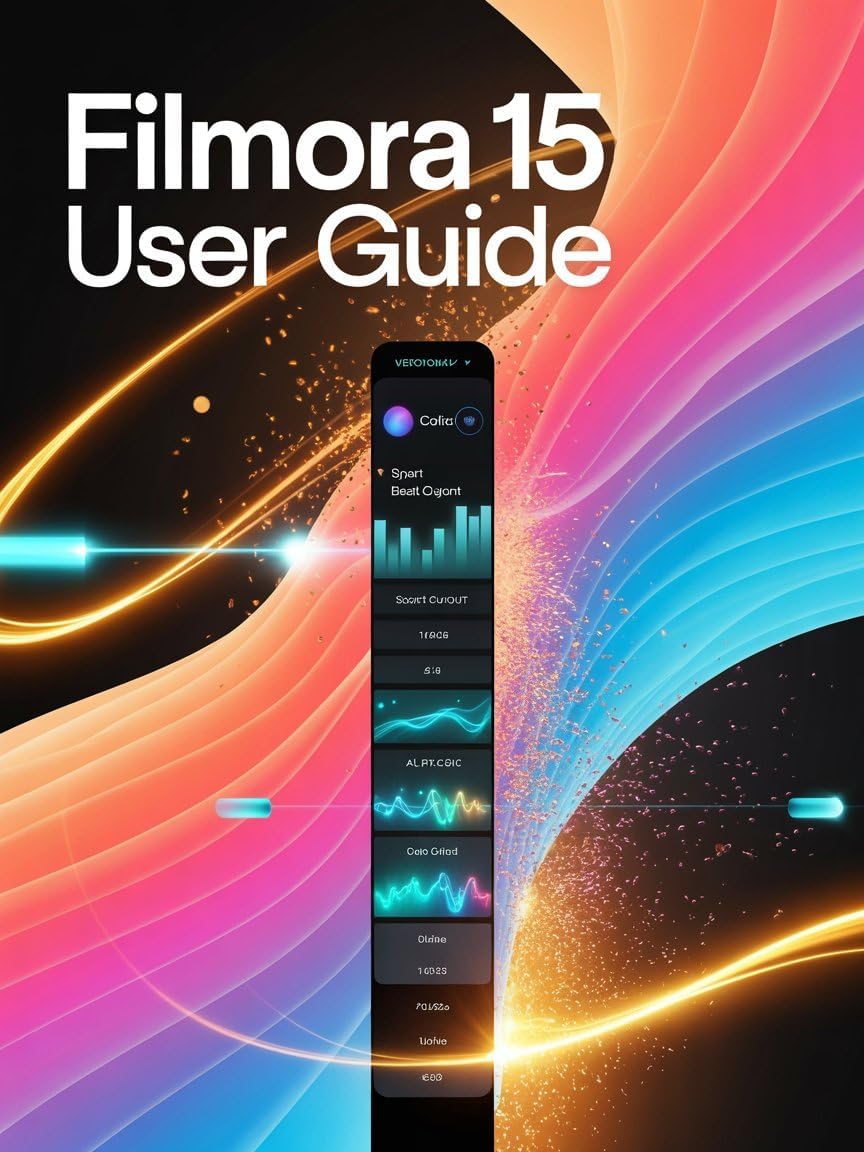 Filmora 15 User Guide: A Step-by-Step Manual for Beginners and Seniors Covering Essential Camera Features, Creative Techniques, Tips, Tricks and Effortless Videography Skills