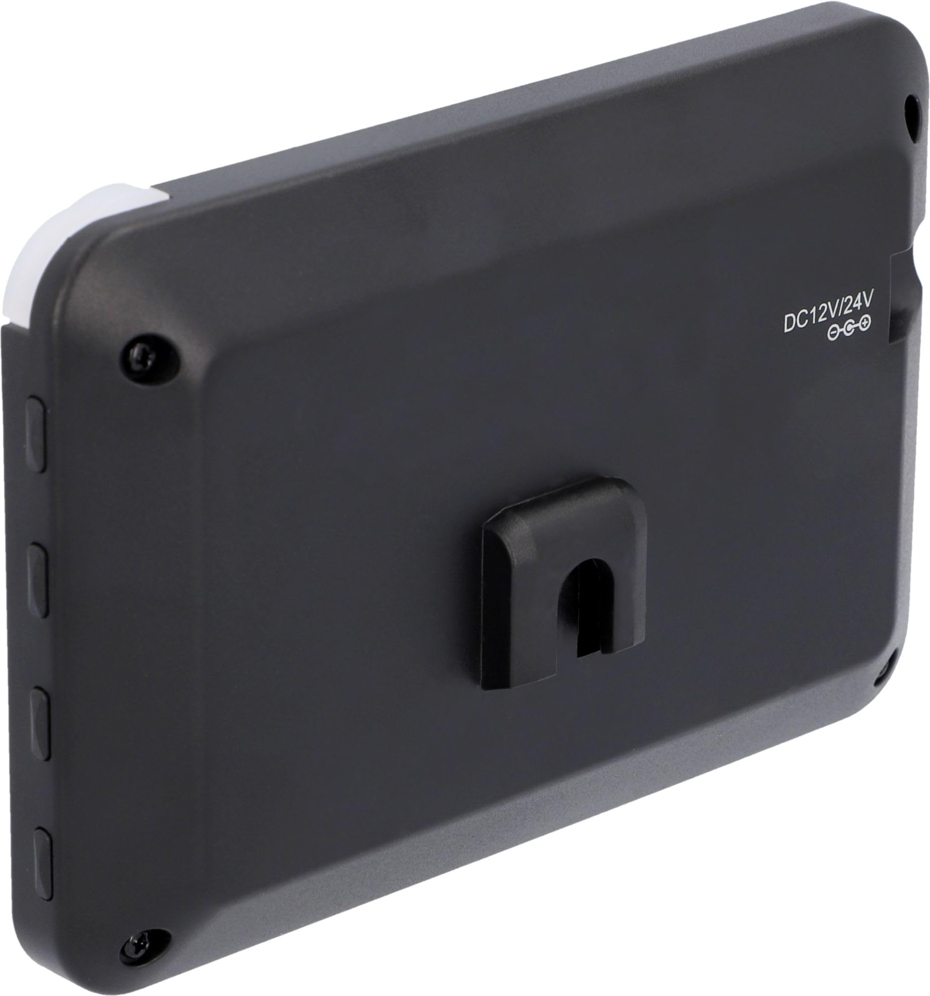 AEG Automotive - Telecamera di retromarcia a energia solare per camper 4.3 wireless digitale con trasmettitore radio LCD doppio schermo LCD impermeabile visione notturna