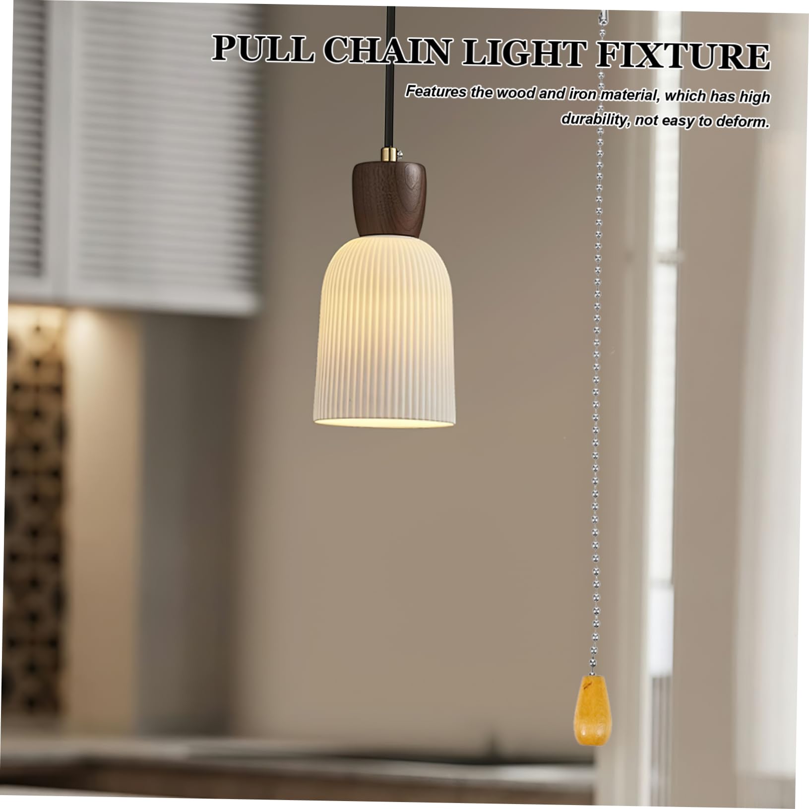 Artibetter 5pezzi Interruttore Catena Per Lampade Da Soffitto Accessorio Elegante e Resistente Per Illuminazione Facile Installazione e Compatibile Con Lampade Da Parete e Soffitto Design