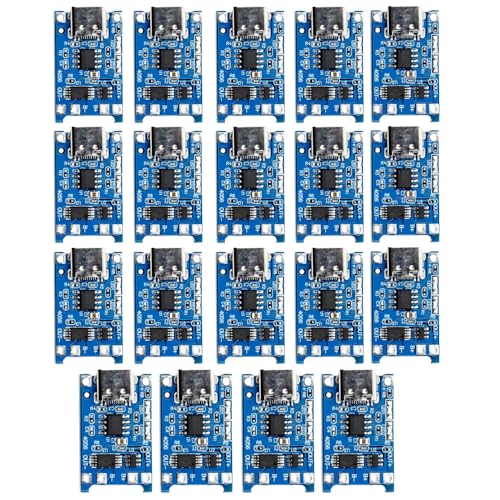 Image of TP4056 Type-C 1A Lithium Battery Charging Module with Protection, USB-C Li-ion /Li-Po Charger Board, 5V Input (2)