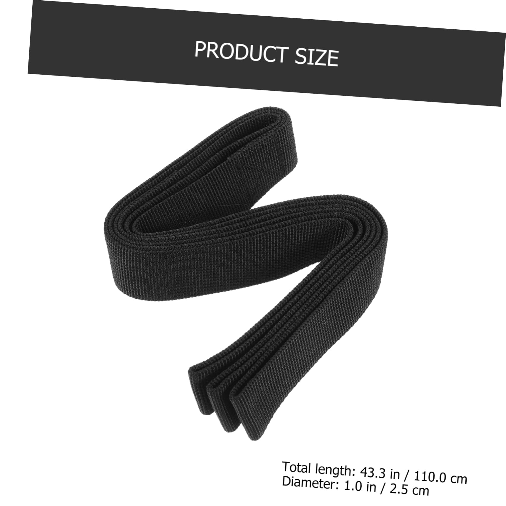COLLBATH Exercise Leg Band Straps Leg Lifter for Rigid Daily Stretching Assist Improve Flexibility Size
