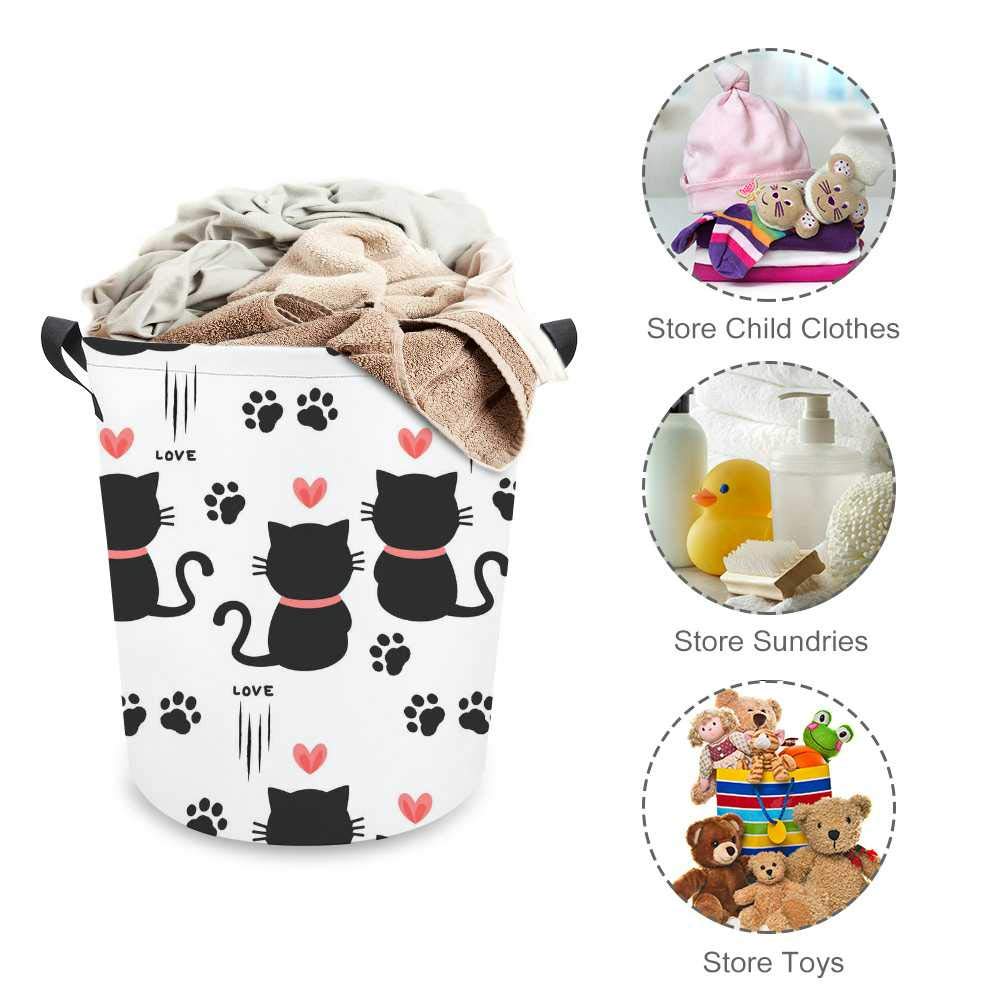 Grand Panier à Linge Pliable En Maille, 60 Litres, Avec