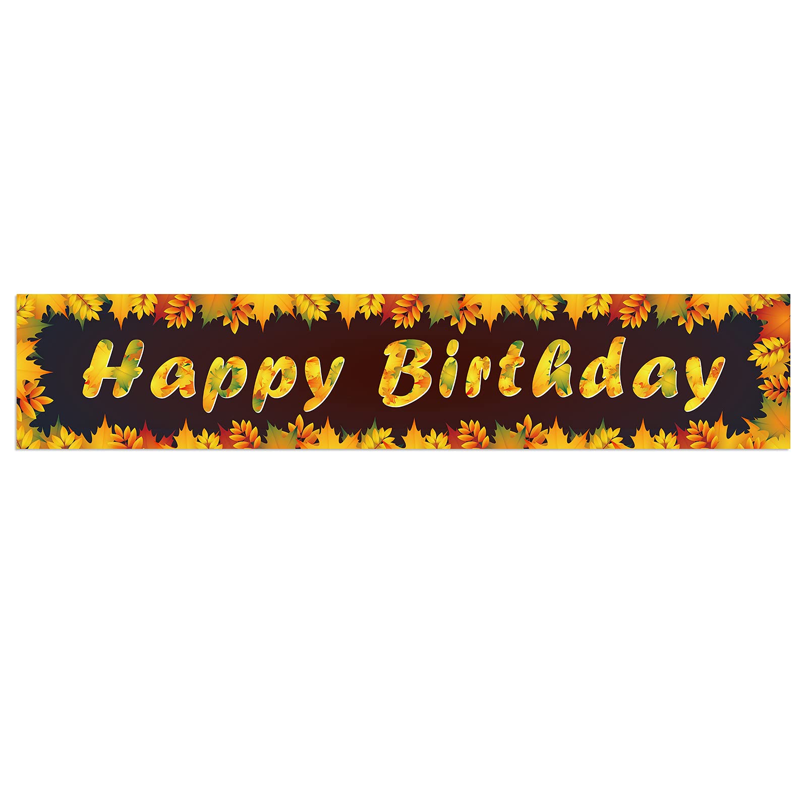 „Pumpkin Spice“ Herbst-Banner – Vorbespannter Party-Dekoration, 1,5 M, Für Kaffeestation & Feiern