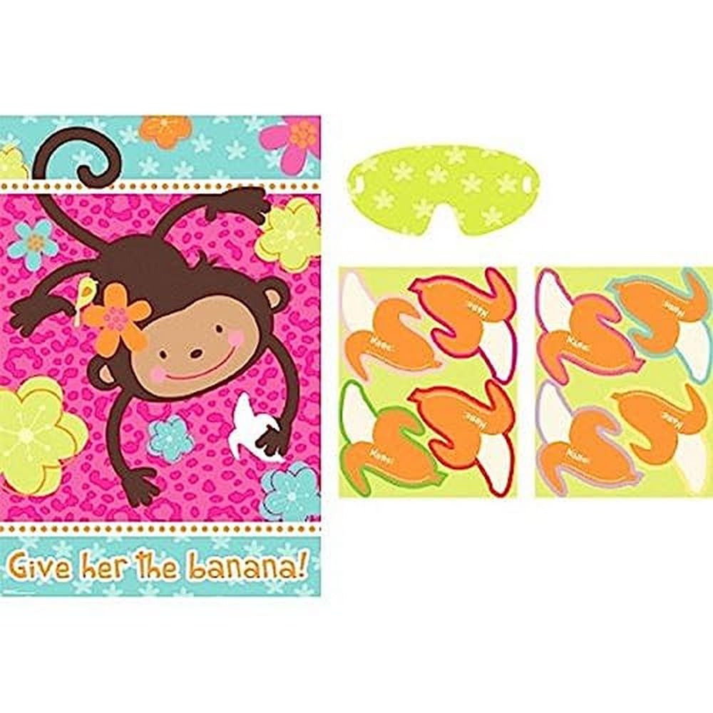 Jeu de Société Monkey Love Amscan : Comment Occuper Facilement 4 Groupes d'Enfants - 4