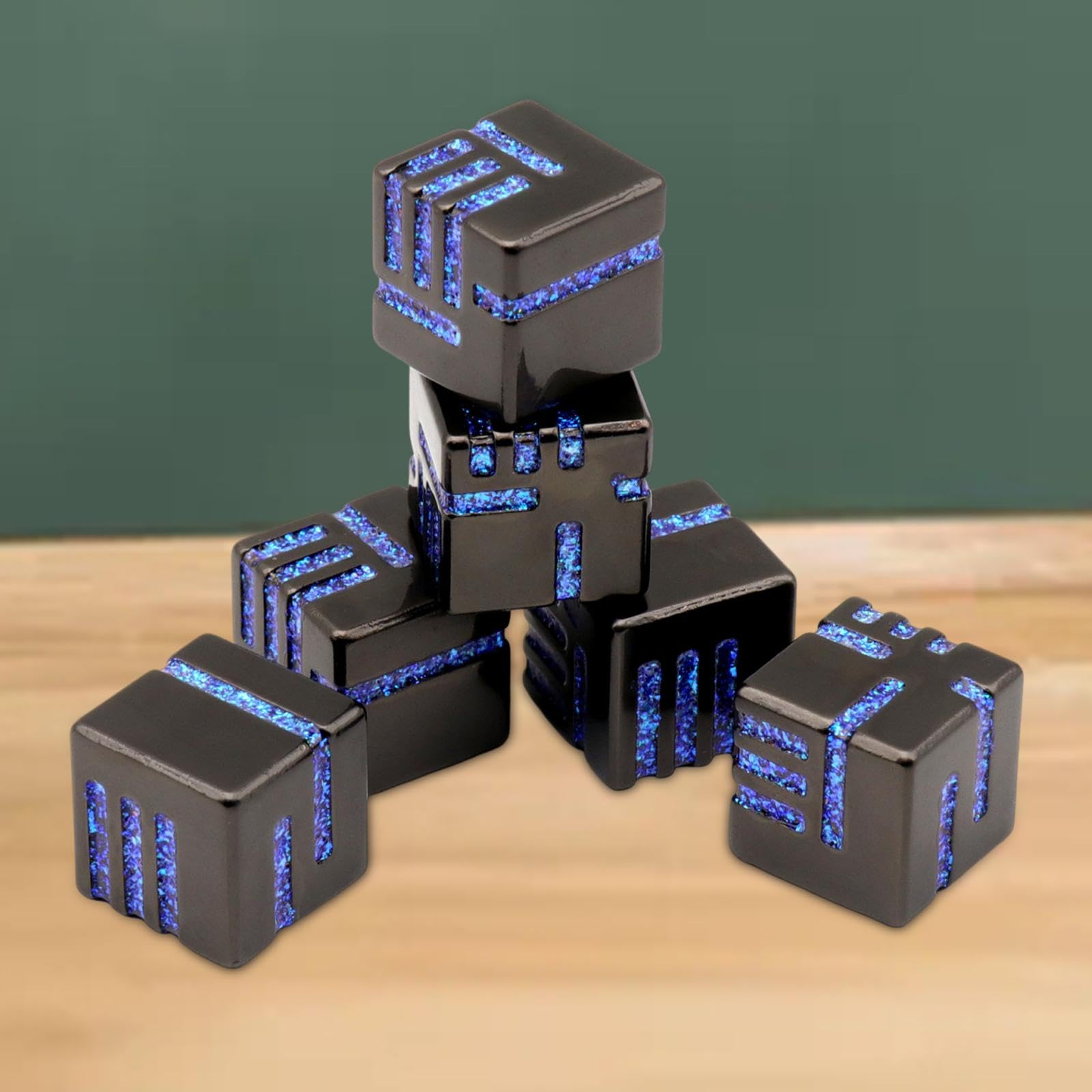 Polyedrisches Würfelpuzzle Spielset Aus Metall, Cooles Interaktives Trinkspiel Spielzeug