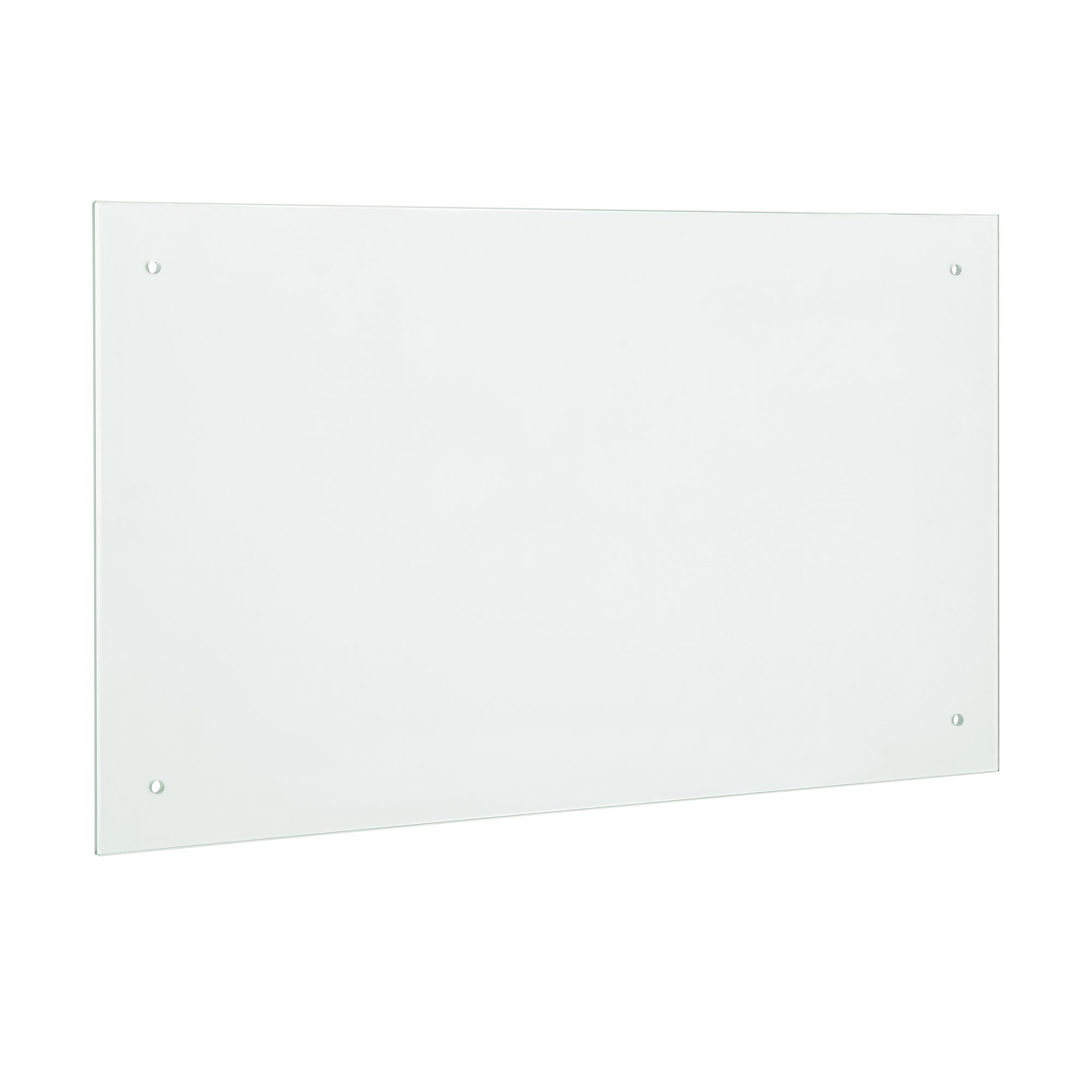 [neu.haus] Verre Fond de hotte 90x50cm Verre Mat la cuisinière Protection Contre Les éclaboussements de Gras