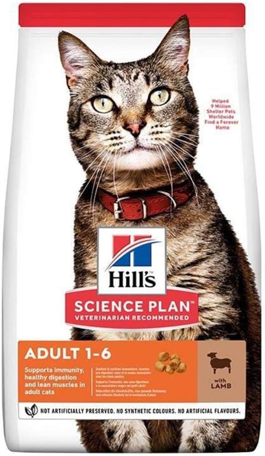604067 Science Plan Adult Cat Food With Lamb 3kg