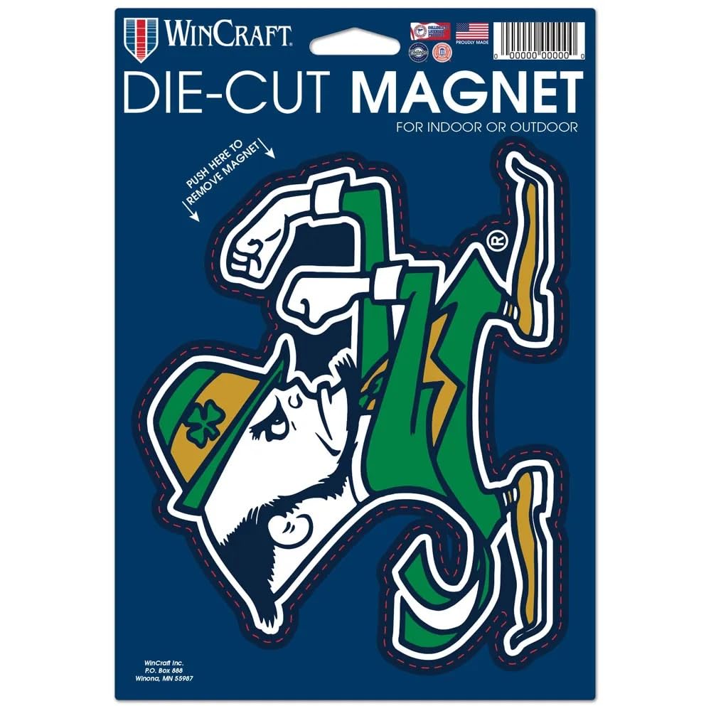 Aimant Notre Dame Fighting Irish idée cadeau idéal pour fan de NCAA