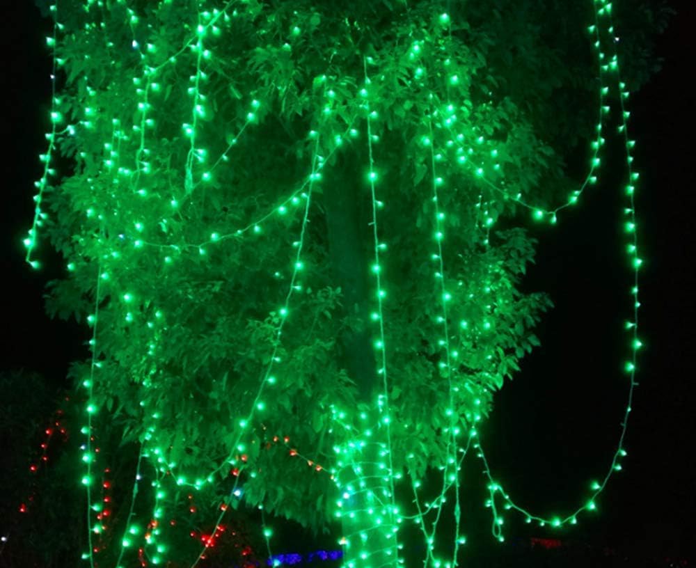 Guirlande Lumineuse, Guirlande Lumineuse, 5 m, 50 LED, télécommande + Batterie + USB, lumières Noël à LED, Fil Transparent extérieur, Guirlande Lumineuse intérieur et extérieur, Guirlande Lumineuse s