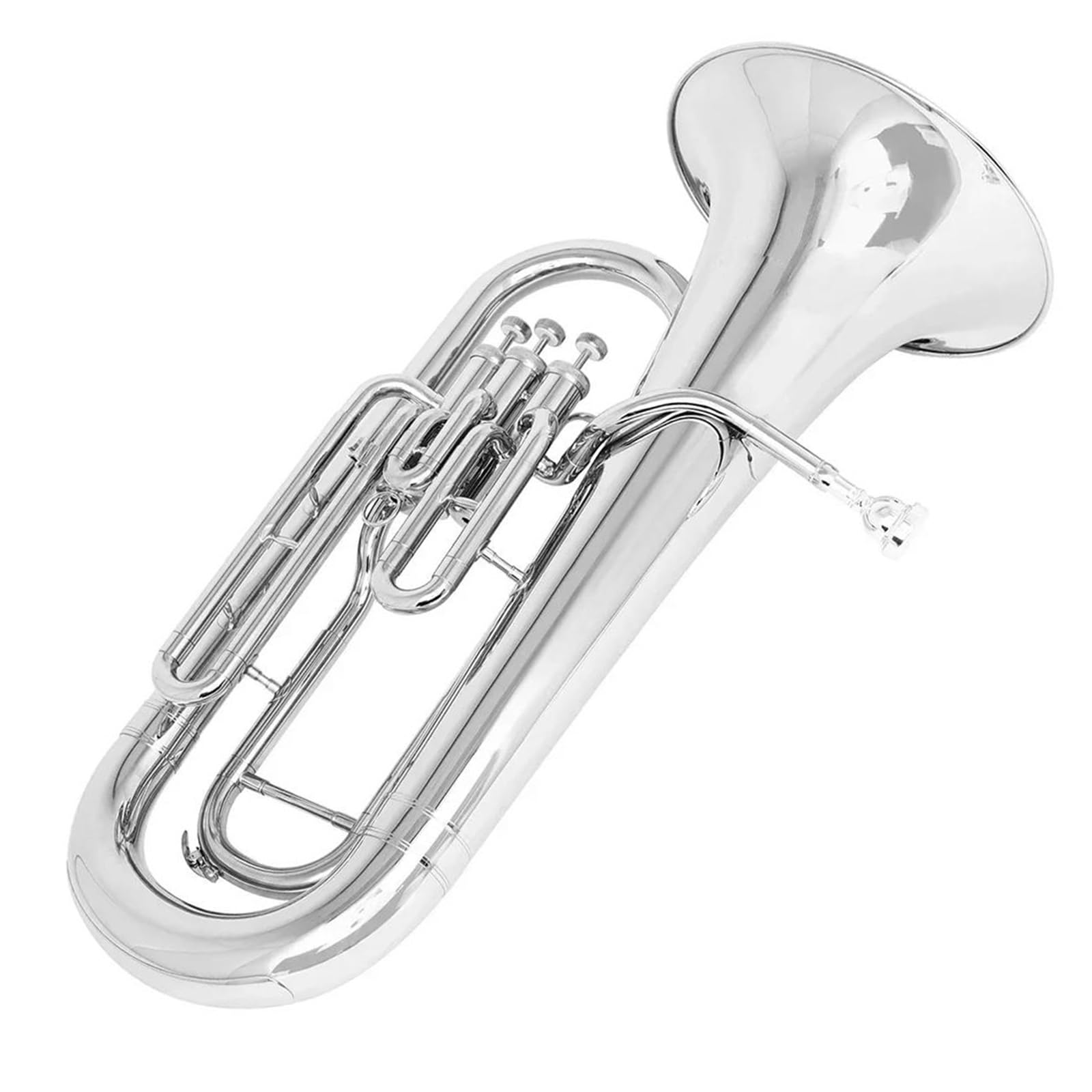 Eufonium Bb Euphonium 3 Kluczowy Pionowy Róg Barytonowy Dla Początkujących Profesjonalny Instrument Dęty Blaszany Z Pudełkiem