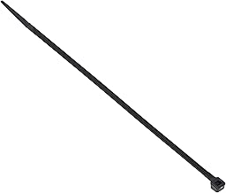 Nove54, Abraçadeira De Nylon, Preta, 200 Mm X 3,6 Mm.