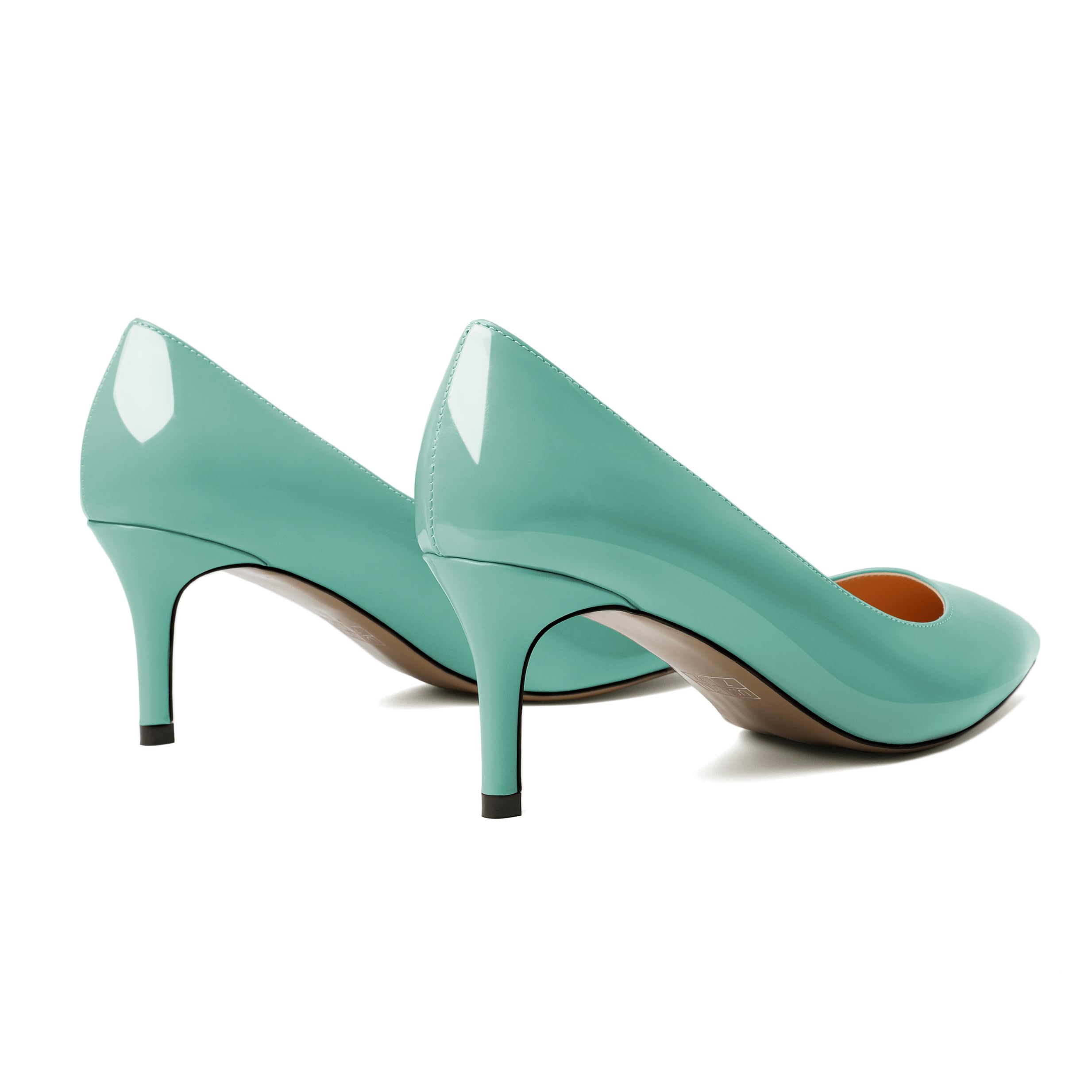 Soireelady Femmes Bout Pointu Talons Aiguilles 6.5cm Pantoufles Confortables Mariage Partie Robe Chaussures