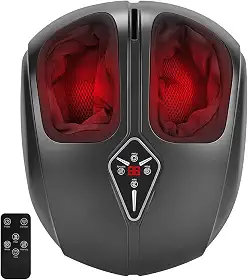 100-240V Massageador de Pé com Controle Remoto, Massageador Shiatsu Aquecimento Profundo, Eletrico, Shiatsu para Os Pés