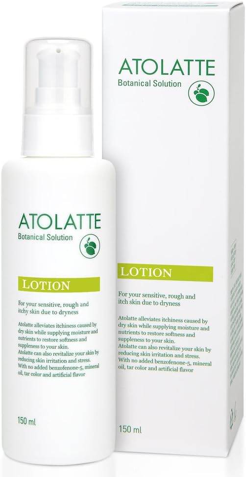 ViroMed ATOLATTE Lotion for Sensitive Skin, Eczema, Dermatitis, Psoriasis, Itchy Skin, Dry & Cracked Skin, Skin Irritation, Infants. Natural Ingredients provides Instant and Lasting Relief