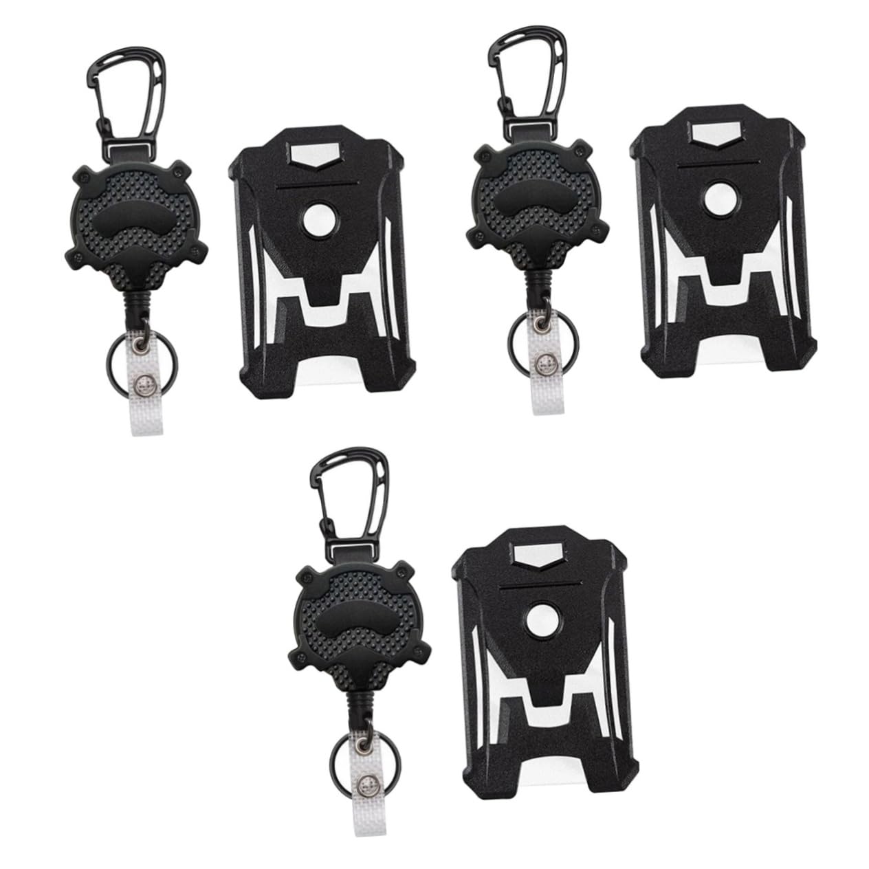 Porte-badges rétractable transparent et sécurisé avec clip robuste - 8